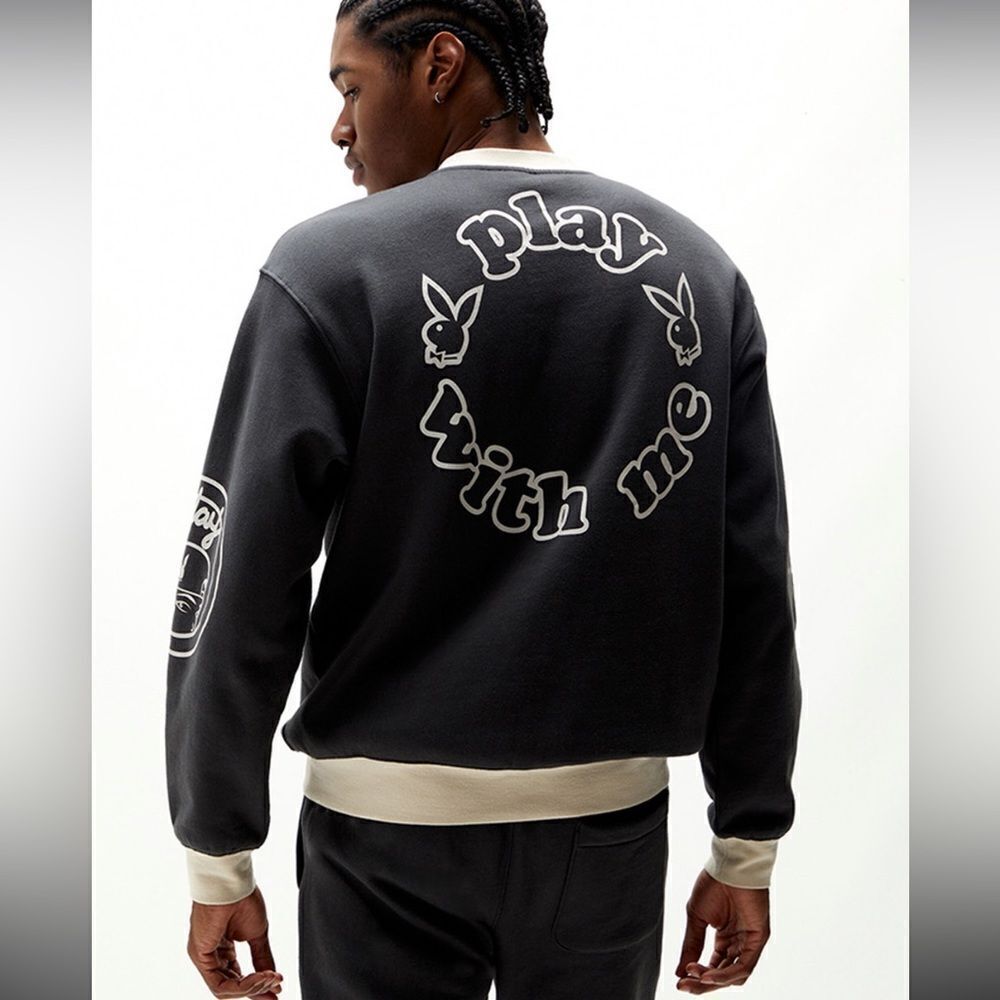 Playboy By PacSun Championship Crew Neck‎ Sweatshirt Men’s Small